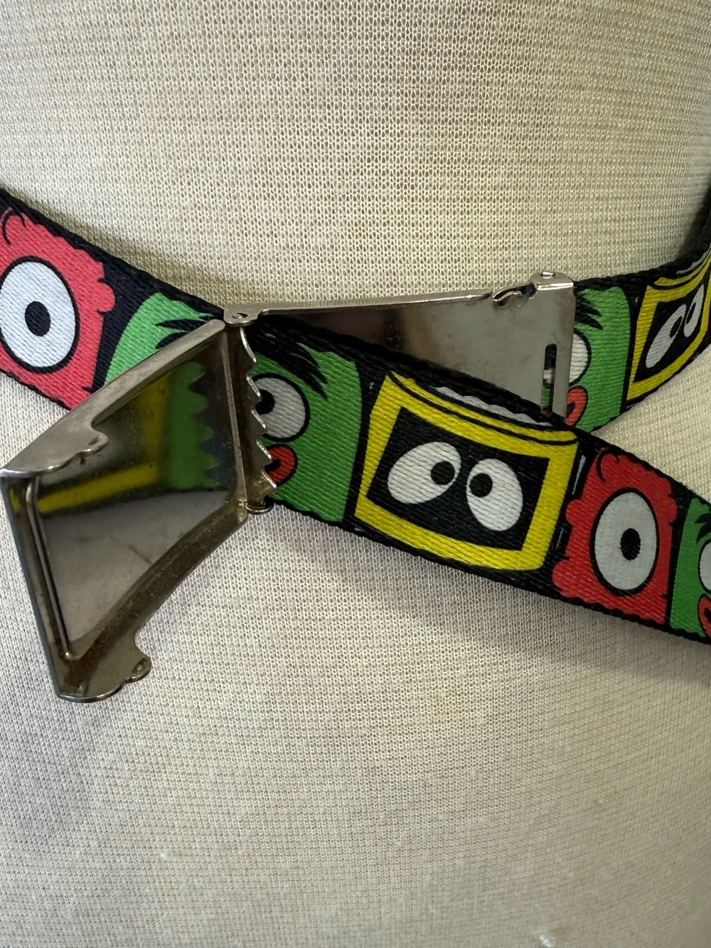 Yo Gabba Gabba Kids Character Web Belt in Multicolor- 32”